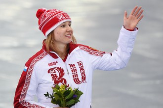 Конькобежка Ольга Фаткулина выиграла серебро на дистанции 500 м