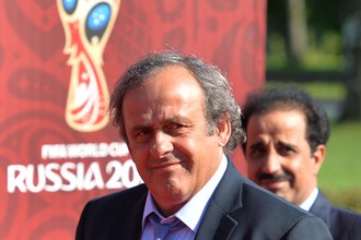 Президент УЕФА Мишель Платини