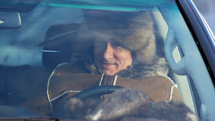 Владимир Путин в&nbsp;ходе рабочей поездки в&nbsp;Республику Хакасия, 2010&nbsp;год