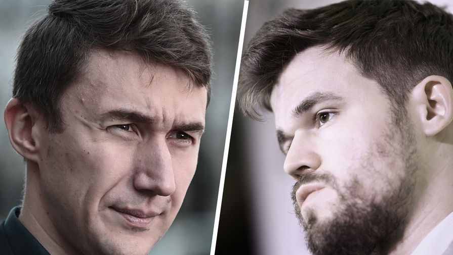 Сергей Карякин и Магнус Карлсен
