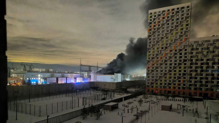 Пожар произошел на трансформаторной подстанции в Москве