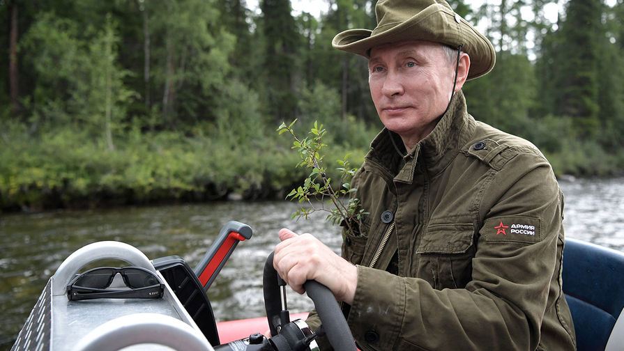 Путин На Отдыхе В Тайге Фото