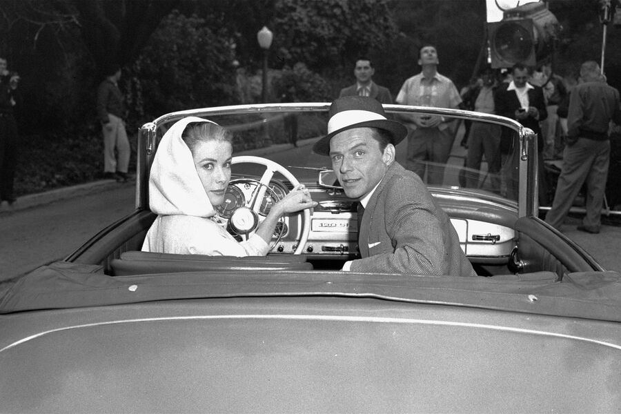 Актриса Грейс Келли и Фрэнк Синатра на&nbsp;съемках фильма &laquo;Высшее общество&raquo;, 1956&nbsp;год