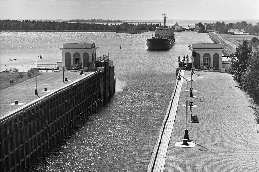 Беломорско-Балтийский канал, лето 1977 года 