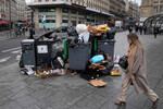 Ситуация на улицах Парижа, март 2023 года 