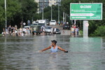 Ситуация в Уссурийске из-за подъема уровня воды после прорыва дамбы, 12 августа 2023 года