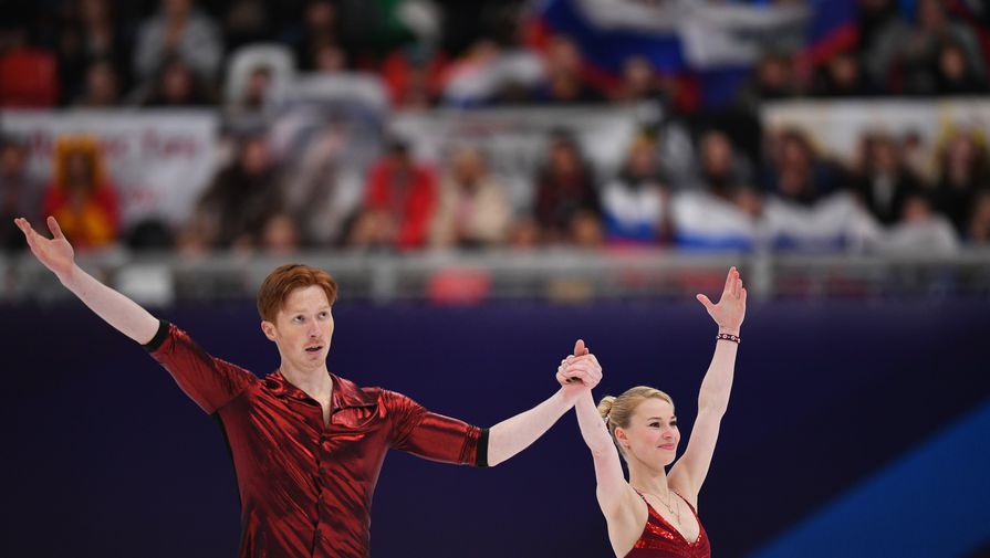 Спортивная пара Тарасова и Морозов победила на этапе Гран-при в Москве