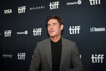 Зак Эфрон на кинофестивале в Торонто, 2022 год