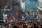 Марш памяти Бориса Немцова в Москве