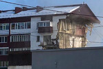 Жилой дом в поселке Тымовское, где произошел взрыв бытового газа, Сахалинская область, 19 ноября, 2022 года
