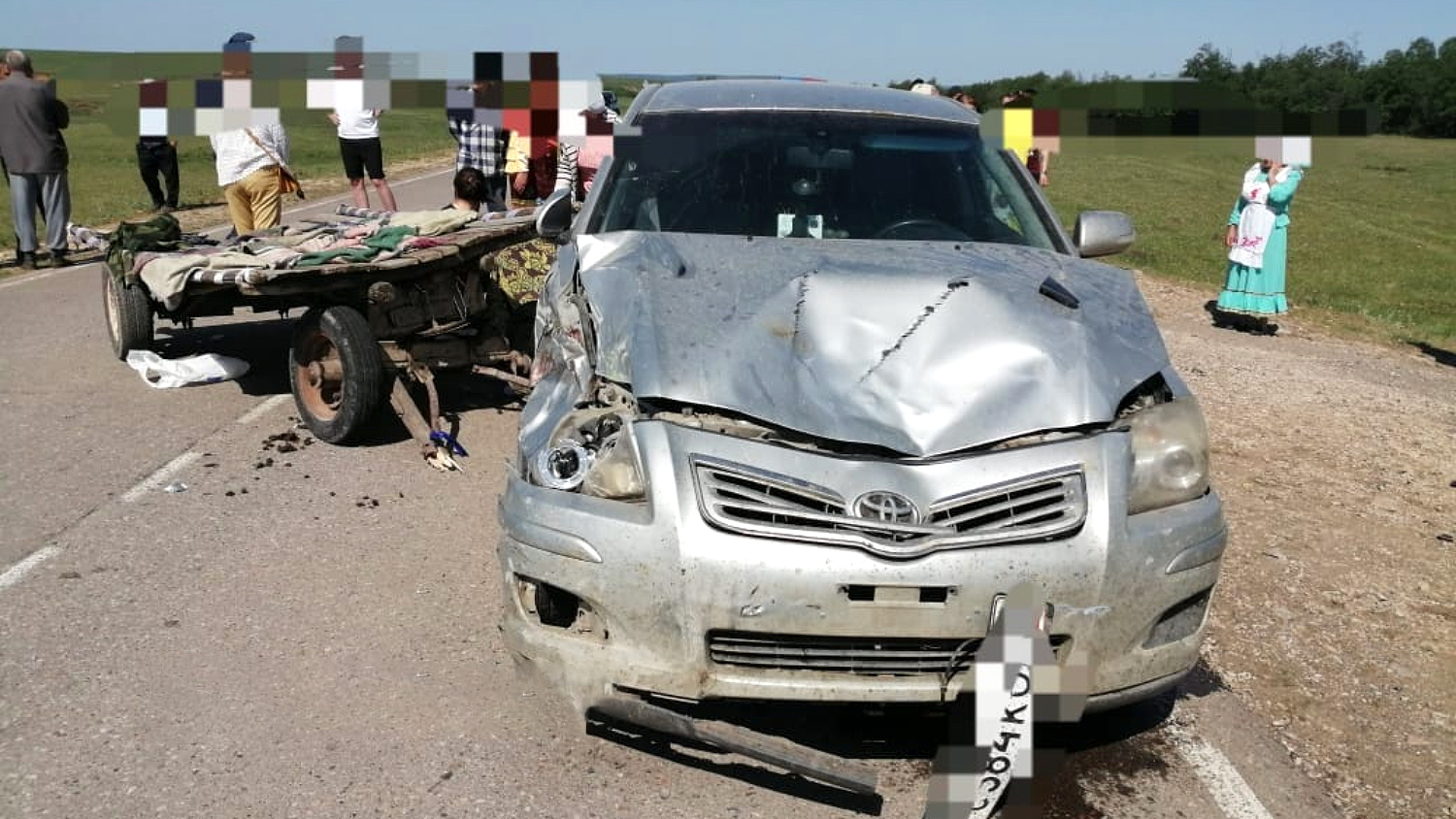 В Башкирии пять человек пострадали в ДТП с гужевой повозкой - Газета.Ru |  Новости