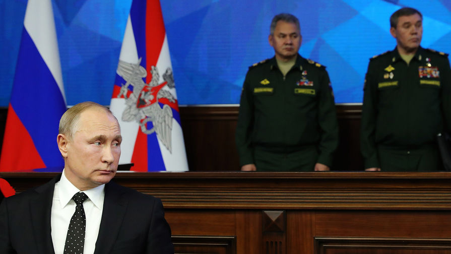 Путин проведет расширенное заседание коллегии Минобороны России 21 декабря