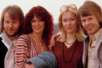 Квартет ABBA (Бенни Андерссон, Анни-Фрид Лингстад, Агнета Фельтског и Бьорн Ульвеус) перед премьерой фильма «ABBA - The Movie» в Лондоне, 1978 год