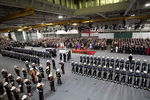 Церемония введения в состав флота авианосца «Королева Елизавета», 7 декабря 2017 года