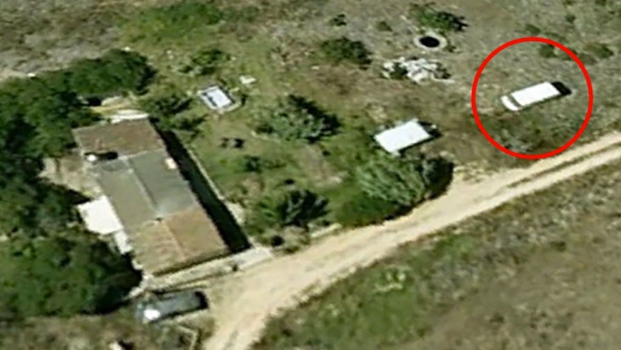 Спутниковый снимок неподалеку от места преступления