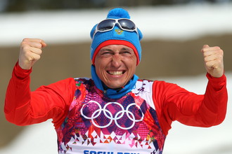 Александр Легков на сочинской Олимпиаде