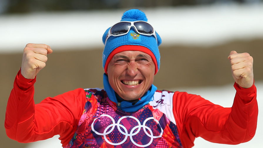 Александр Легков на сочинской Олимпиаде