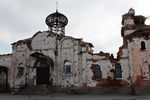 Здание Донецкого Иверского монастыря, разрушенного в ходе боевых действий на юго-востоке Украины, март 2017 года