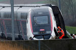 Ситуация на месте схода с рельсов скоростного поезда во Франции, 5 марта 2020 года