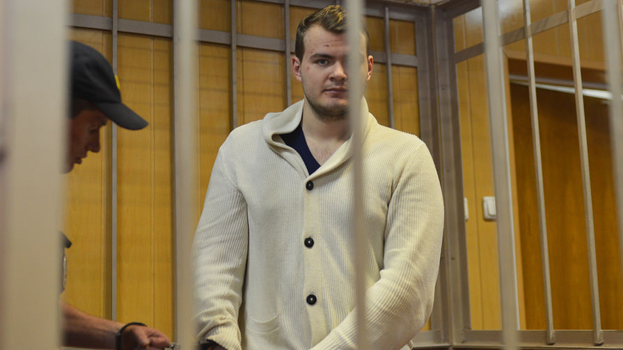 Аркадий Смелов во время рассмотрения ходатайства об аресте в&nbsp;Никулинском суде