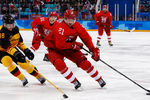 Финальный матч Россия - Германия по хоккею среди мужчин на XXIII зимних Олимпийских играх