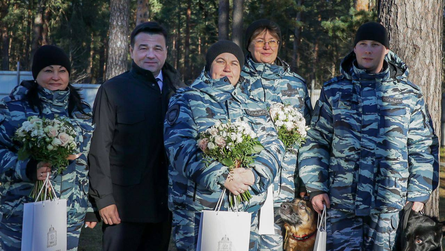 Андрей Воробьев поздравил сотрудников полиции с профессиональным праздником