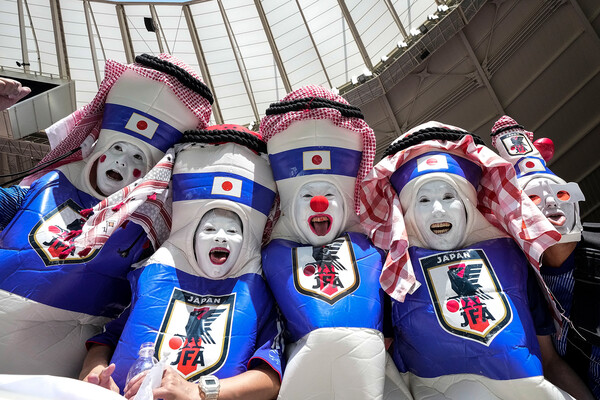Болельщики сборной Японии на&nbsp;ЧМ-2022 в&nbsp;Катаре