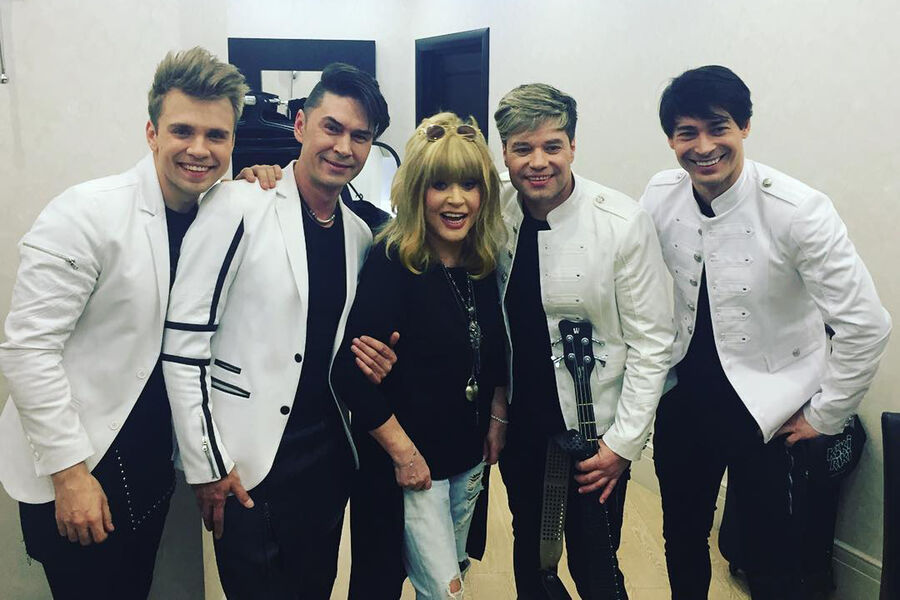 Группа &laquo;На-На&raquo; и певица Алла Пугачева в&nbsp;2017 году