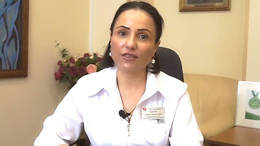 Марина Сармосян (кадр из видео)