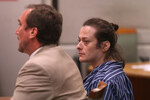 Эдвард Ферлонг в Верховном суде Лос-Анджелеса во время заседания, обвиняемый в избиении своей девушки Моники Кины, 2013 год