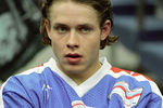 Русский хоккеист, один из самых результативных форвардов Национальной хоккейной лиги Павел Буре, 1995 год