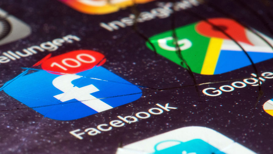 Пользователи пожаловались на сбой в работе Facebook и Instagram