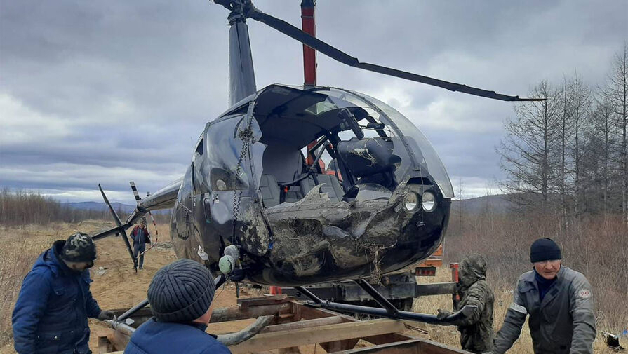Частный вертолет разбился в Забайкальском крае