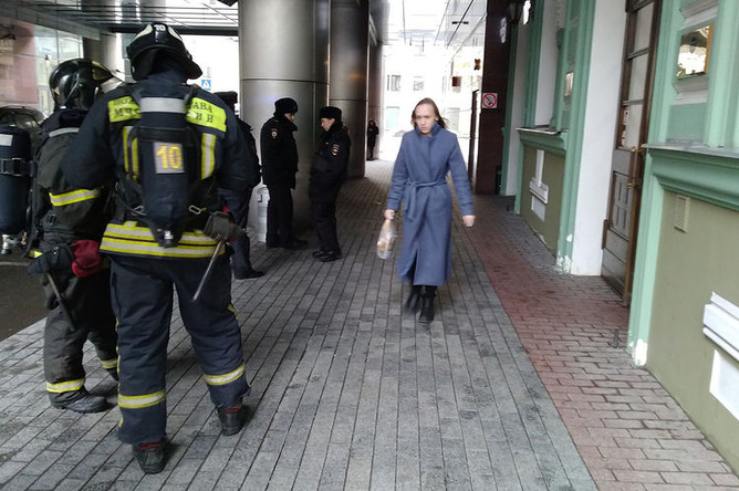 Эвакуация бизнес-центра «Саммит» в Москве, 5 февраля 2019 года