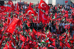 Акция в поддержку Палестины в Стамбуле (Турция), 28 октября 2023 года