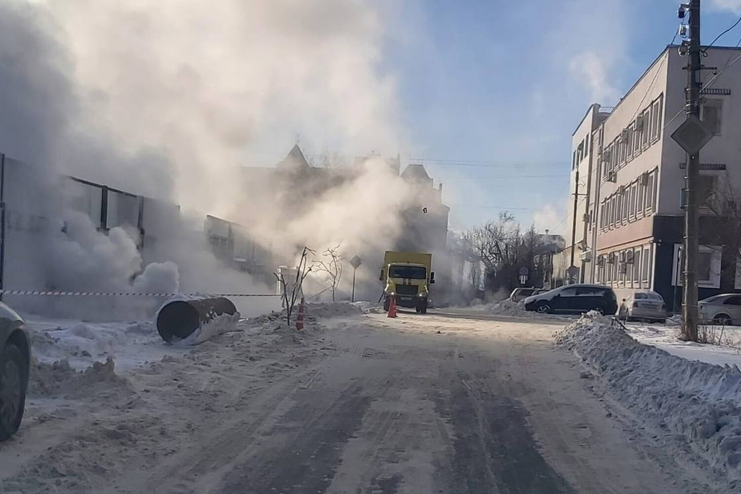 Еще одна авария на теплосетях в Липецке оставила без отопления 40 жилых  домов - Газета.Ru | Новости