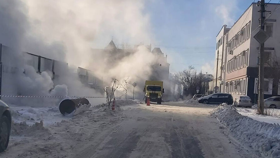 Еще одна авария на теплосетях в Липецке оставила без отопления 40 жилых домов