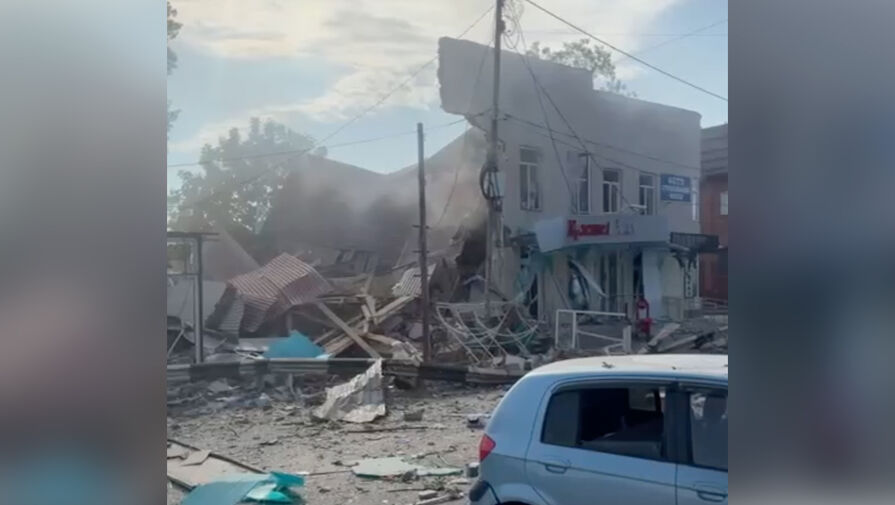 Названа предварительная причина взрыва в ТЦ в Апшеронске