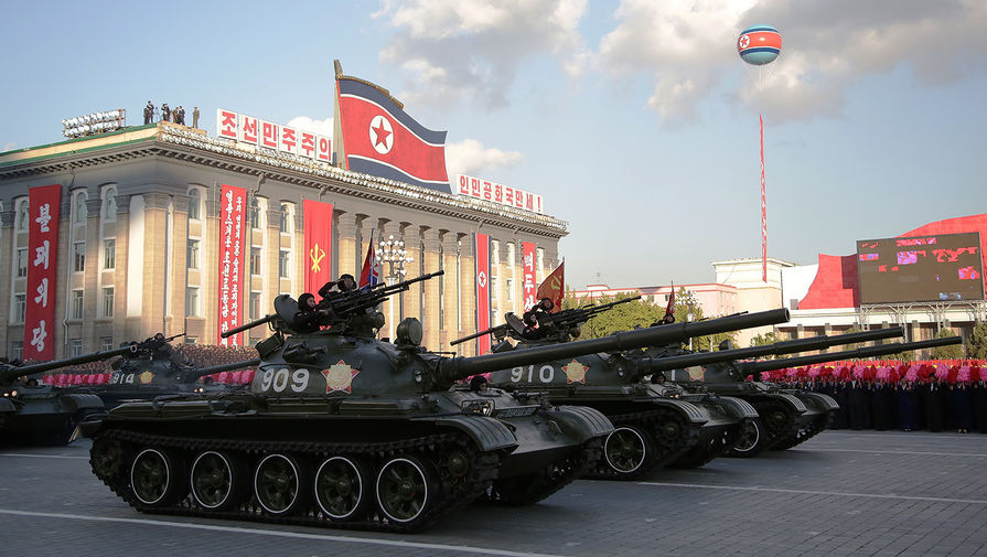 Военный парад в&nbsp;честь 70-летия Трудовой партии Кореи в&nbsp;Пхеньяне, 10&nbsp;октября 2015&nbsp;года