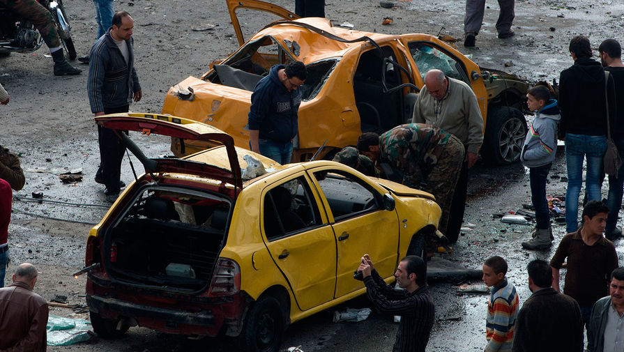 На&nbsp;месте террористического акта в&nbsp;сирийском Хомсе