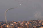 Ракеты, выпущенные из Газы в сторону Израиля, 7 августа 2022 года