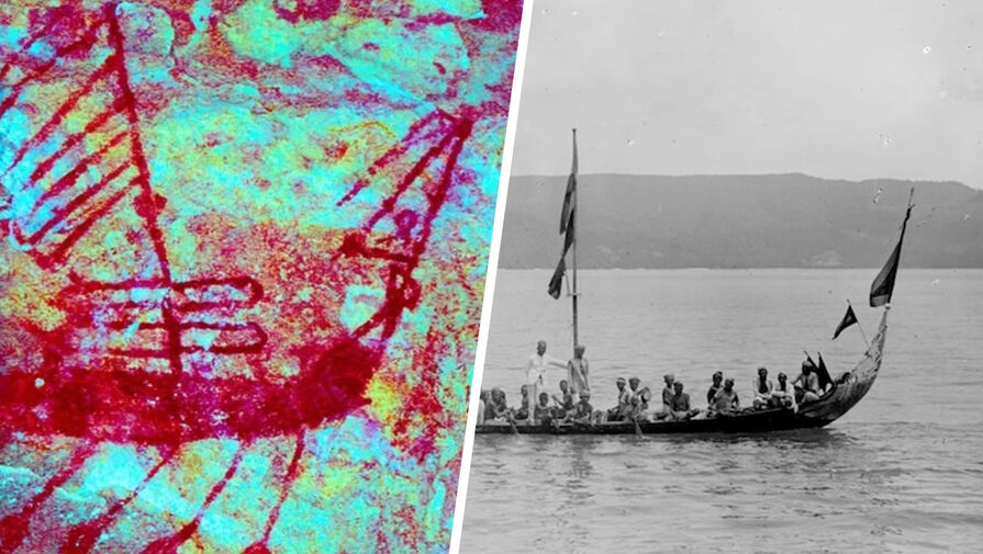 Ученые выяснили, что за корабли аборигены Австралии рисовали на скалах