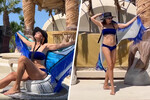 Несмотря на критику со стороны эйджистов, 54-летняя актриса Эвелина Бледанс продолжает выкладывать в соцсетях кадры с пляжа. 