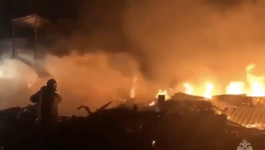 Стала известна причина пожара в бытовках в Севастополе