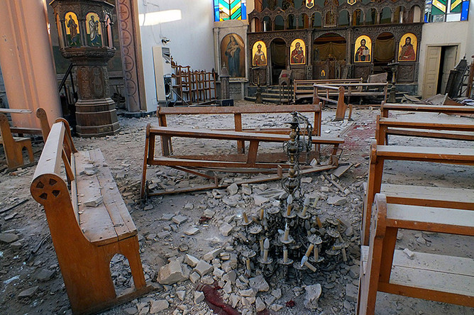 За время событий в Сирии боевики разрушили 60 храмов, полмиллиона христиан покинули страну