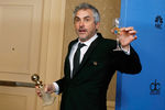 Режиссер Альфонсо Куарон, получивший награду за фильм «Гравитация»