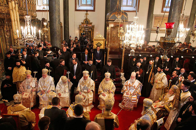 Встреча предстоятелей поместных православных церквей в Стамбуле