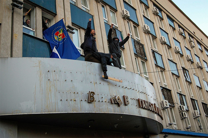 Во время захвата здания администрации в&nbsp;Харькове