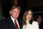 Дональд и Мелания Трамп на нью-йоркской премьере фильма «Ганнибал», 2001 год