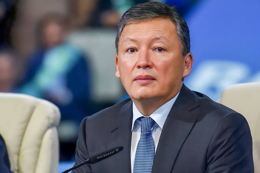 Тимур Кулибаев на деловых переговорах